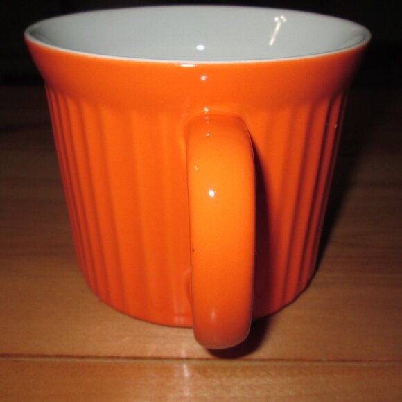 CorningWare Stoneware Colours Orange Soup Bowl Cup 20 oz. - Picture 7 of 8